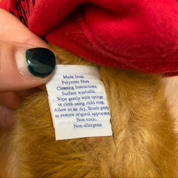 Vintage Burberrys Teddy Bear with Spell Out Sweater - Picture 7 of 9